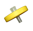 Syringe Filter - 4mm 0.22um Nylon with Luer lock (Colour Coded: Yellow) 100/pk