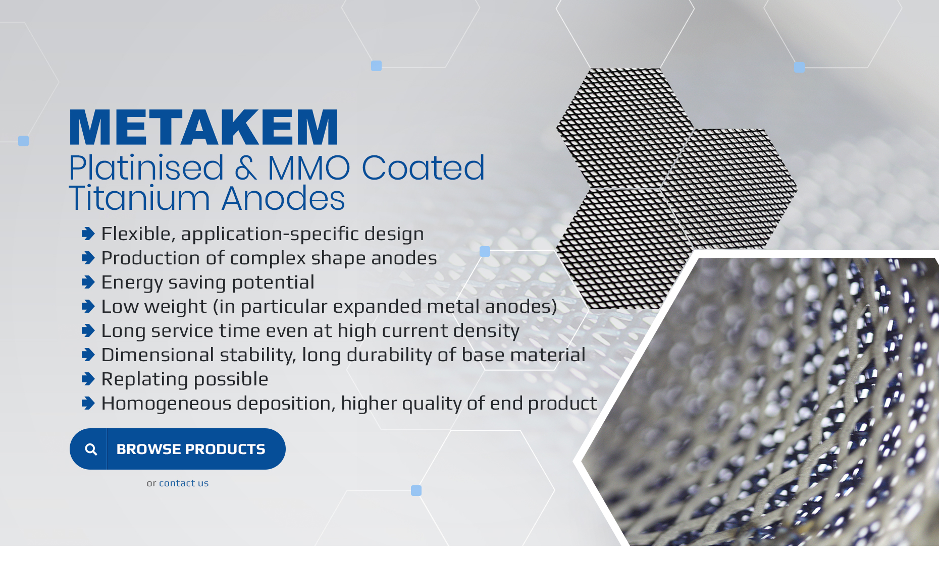 Metakem Anodes Banner